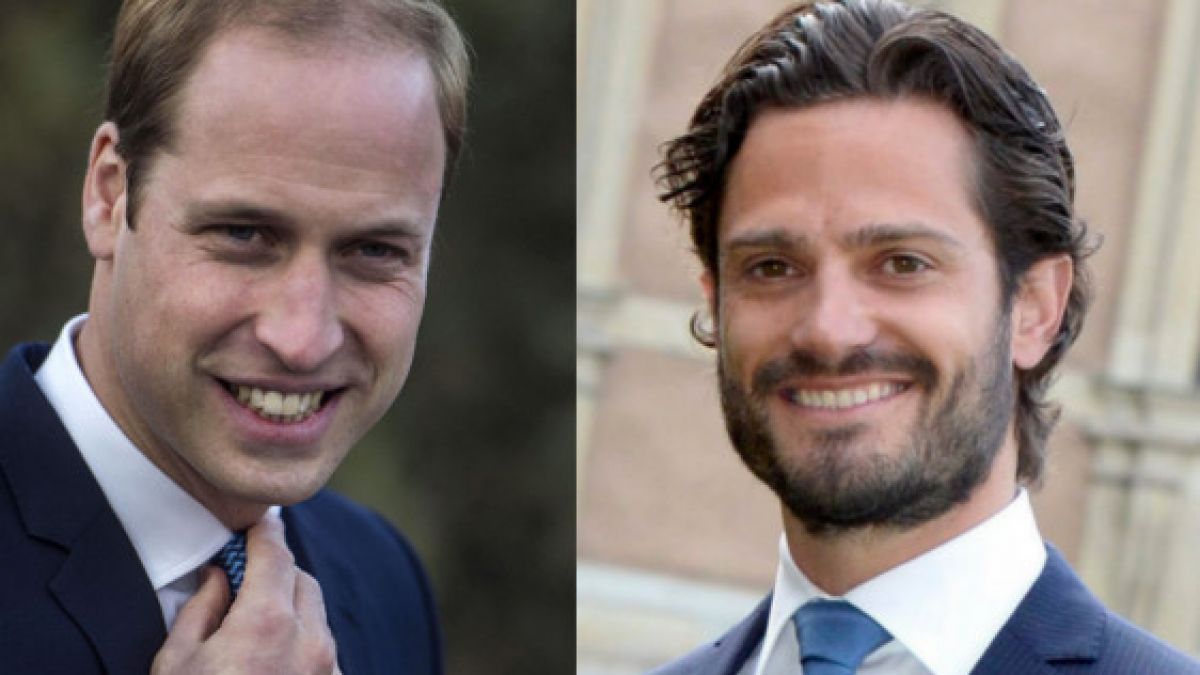 Sind nicht so makellos wie es scheint: Prinz William und Prinz Carl Philip von Schweden. (Foto)
