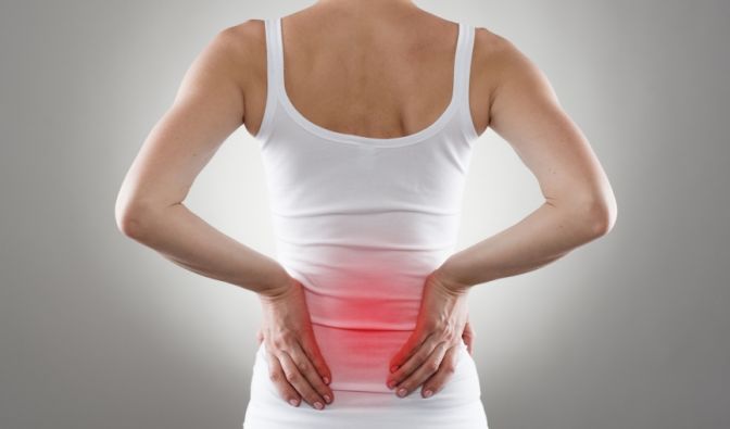 Schmerzen im unteren Rücken