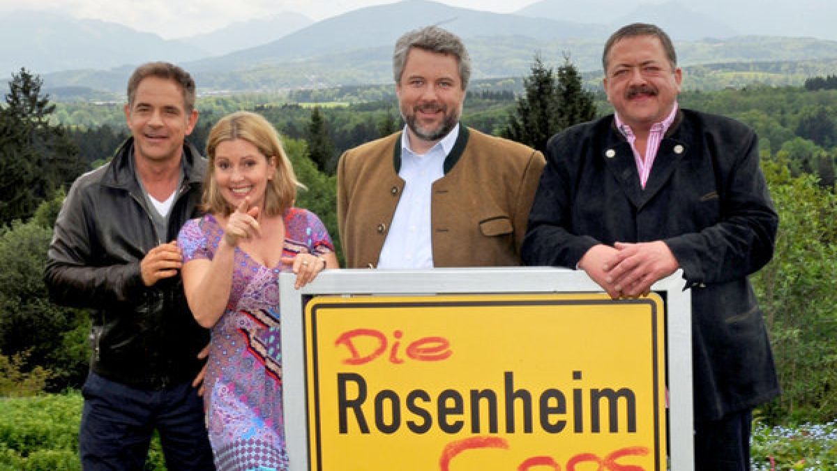 Rosenheim-Cops unter sich. (Foto)