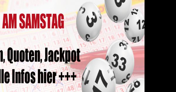 Lottozahlen vom Samstag (24.09.2016): Die Lotto ...