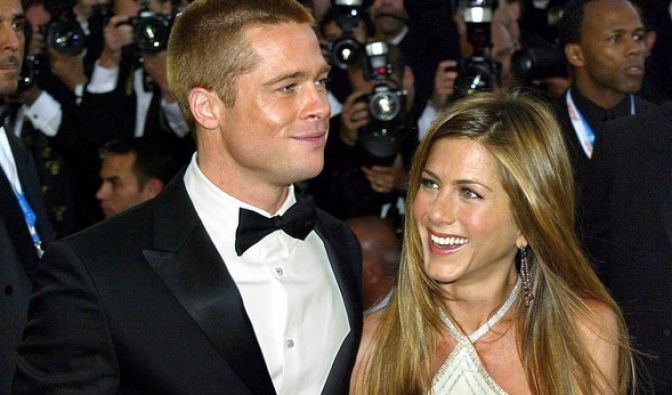Brad Pitt und Jennifer Aniston in Pre-Angelina-Jolie-Tagen.