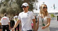 Nico Rosberg und seine Ehefrau Vivian Sibold.