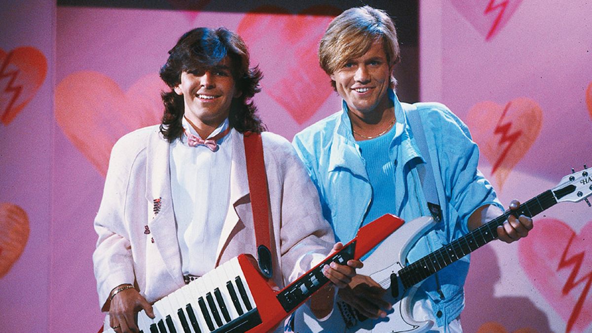 Thomas Anders (l.) und Dieter Bohlen feierten in den 80er Jahren als Modern Talking weltweite Erfolge. (Foto)