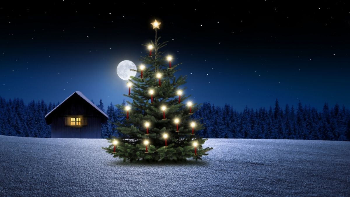 Der Mond beeinflusst auch das Weihnachtsfest. (Foto)