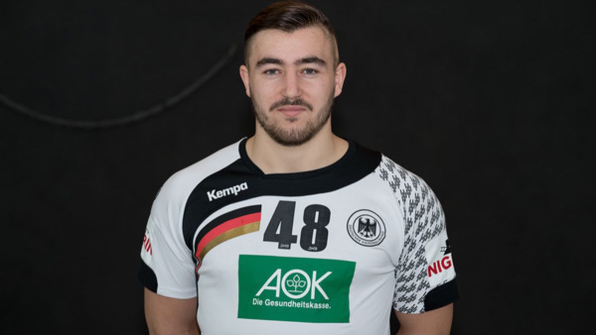 Kreisläufer Jannik Kohlbacher von der HSG Wetzlar hat seinen Stammplatz in der deutschen Handball-Nationalmannschaft sicher. (Foto)