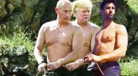 Honey in einer Reihe mit Donald Trump und Wladimir Putin.