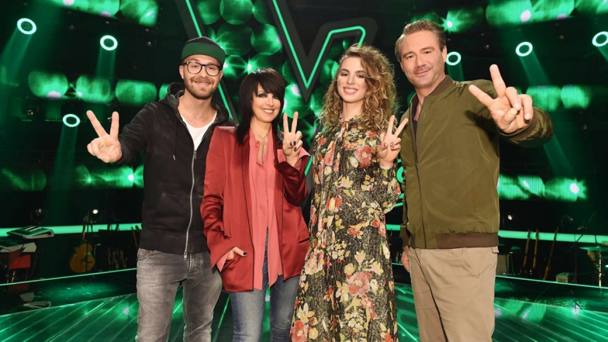 Mark Forster, Nena und Larissa sowie Sasha (von links nach rechts) sind die Coaches bei "The Voice Kids". (Foto)