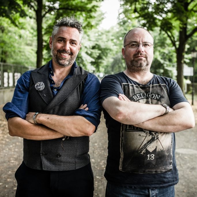 Christian Lohse lässt Kollege Roland Trettl würgen Christian Lohse lässt Kollege Roland Trettl würgen (Foto)