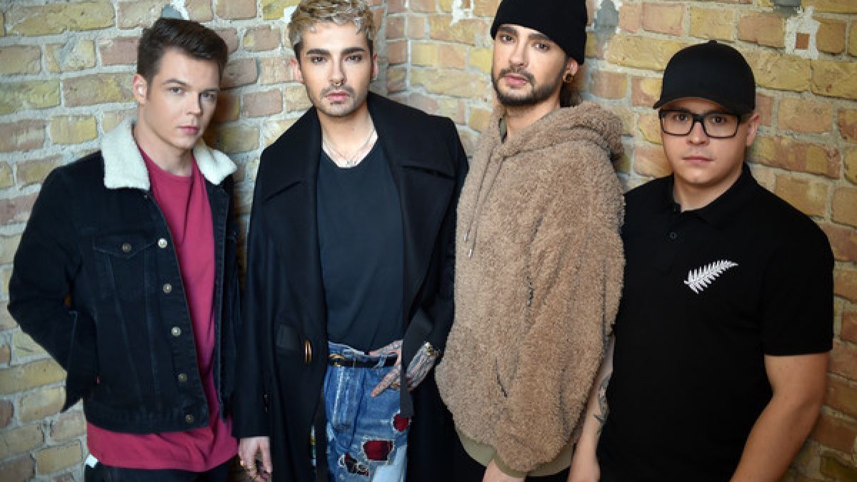 Die Musiker der Band Tokio Hotel (Georg Listing , Bill Kaulitz, Tom Kaulitz und Gustav Schäfer) veröffentlichten ihr neuestes Album "Dream Machine". (Foto)