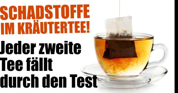 Stiftung Warentest, April 2017: Kräutertee mit ...