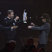 Udo Lindenberg erhält den Preis für das Udo Lindenberg erhält den Preis für das