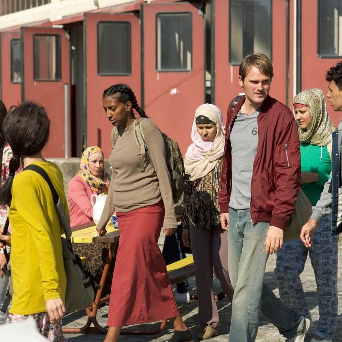 Kommissar Felix Voss undercover unter Flüchtlingen Kommissar Felix Voss undercover unter Flüchtlingen (Foto)