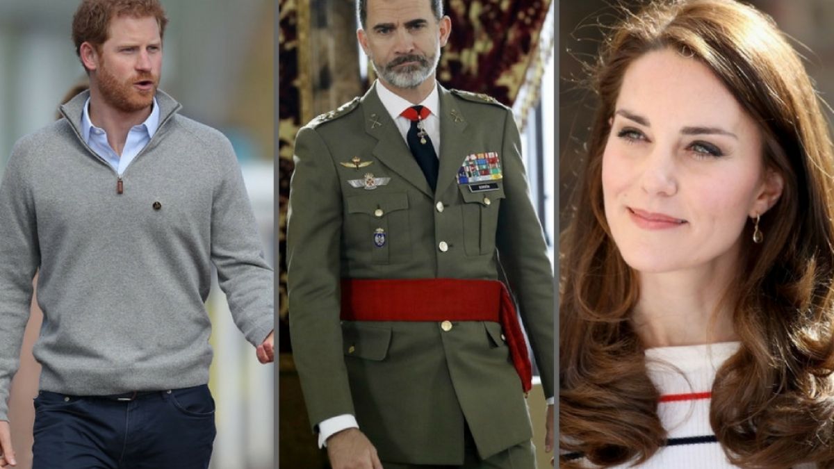 Von Prinz Harry über König Felipe von Spanien bis Kate Middleton: Diese Royals-Meldungen schockierten in der vergangenen Woche die Welt. (Foto)