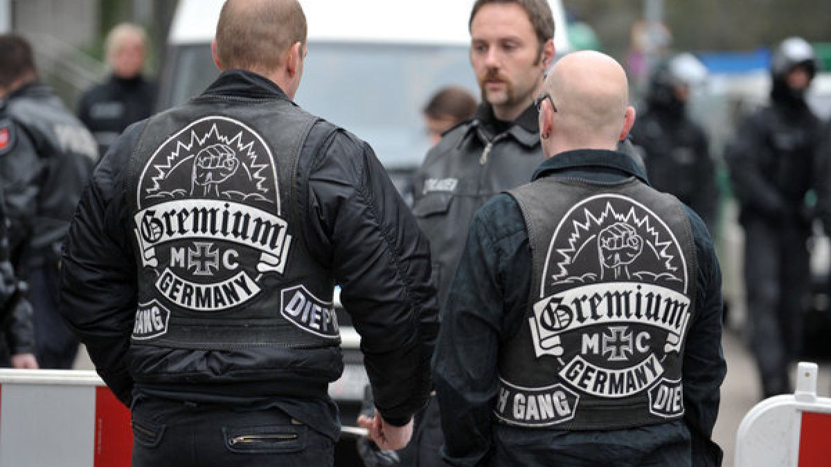 Der Gremium MC ist Deutschlands ältester Rockerclub. (Foto)