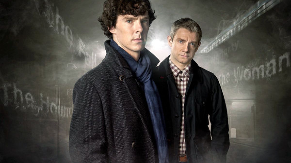 In "Sherlock" spielt Benedict Cumberbatch an der Seite von Martin Freeman, der John Watson verkörpert. (Foto)