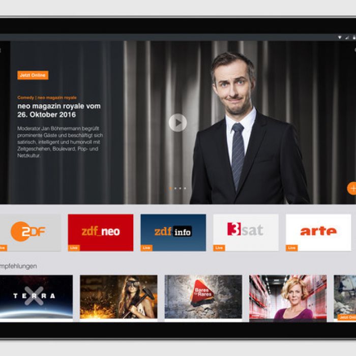 Das Online-Angebot der ZDF Mediathek ist auch via Smartphone und Tablet abrufbar.