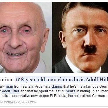 Südamerikaner (128) behauptet Adolf Hitler zu sein