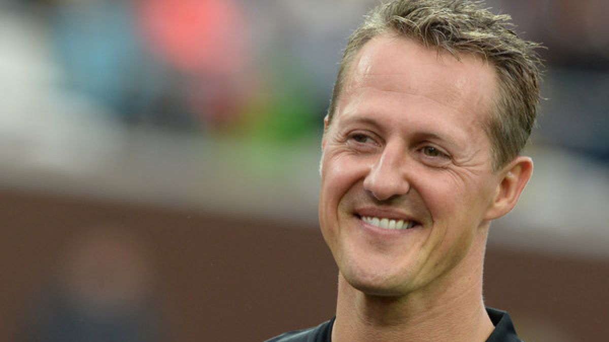 Ein Bild aus glücklichen Tagen: Michael Schumacher im Herbst 2013. (Foto)