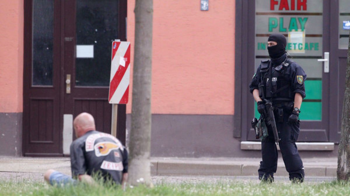 Bei einer Schießerei in Leipzig wurde ein 27-Jähriger getötet. Mehrere Hells Angels stehen vor Gericht. (Foto)