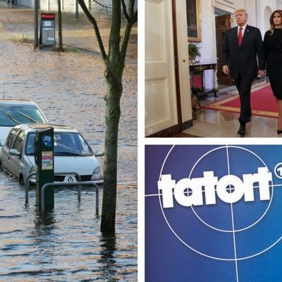 Wirbel um Donald Trump Trennung // ARD stoppt "Tatort" // Tote durch Orkan "Herwart" Wirbel um Donald Trump Trennung // ARD stoppt "Tatort" // Tote durch Orkan "Herwart" (Foto)