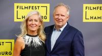 Axel Milberg und seine Frau Judith 2017 bei der Deutschlandpremiere von 