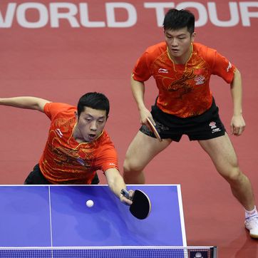 Ovtcharov siegt im deutschen Finale bei German Open gegen Boll Ovtcharov siegt im deutschen Finale bei German Open gegen Boll (Foto)