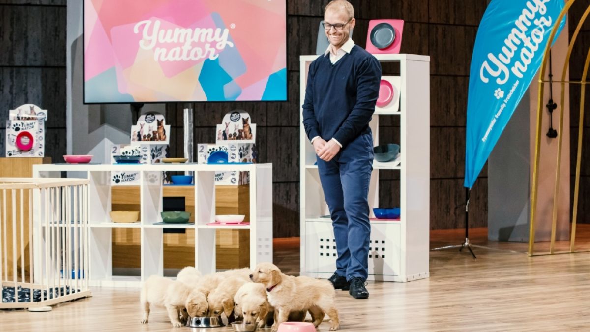 Marcus König aus Graz präsentiert mit dem "Yummynator" einen rutschfesten Hundenapf. Er erhofft sich ein Investment von 125.000 Euro für 10 Prozent seines Unternehmens. (Foto)