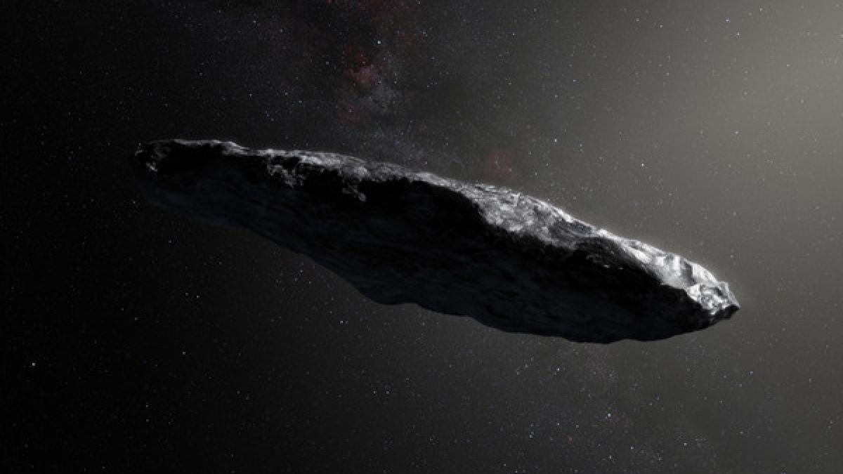 "Oumuamua" wurde am 19. Oktober entdeckt. (Foto)