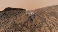Der Mars-Rover Curiosity hat spektakuläre Aufnahmen gemacht.