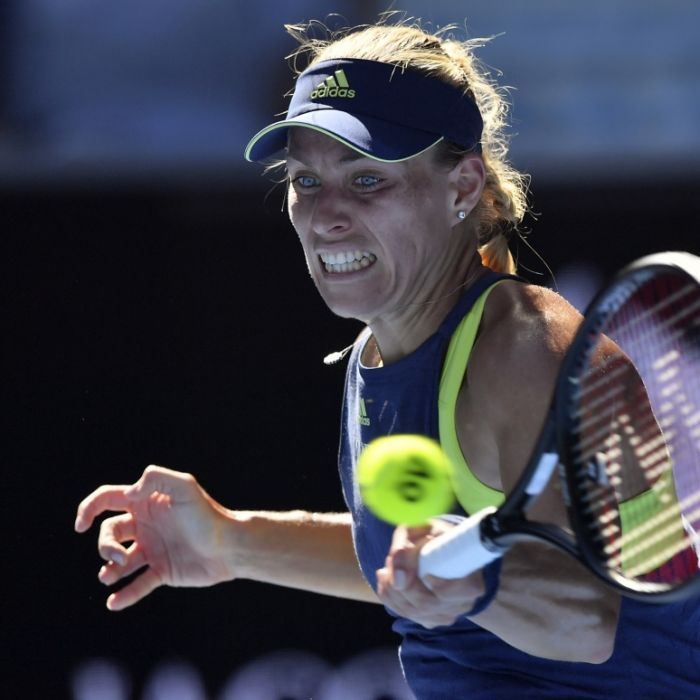 Kerber quält sich ins Viertelfinale und trifft auf Madison Keys Kerber quält sich ins Viertelfinale und trifft auf Madison Keys (Foto)