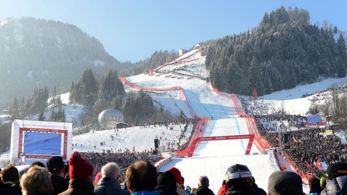 Die legendäre Streif in Kitzbühl lädt wieder zum Ski Weltcup ein. (Foto)