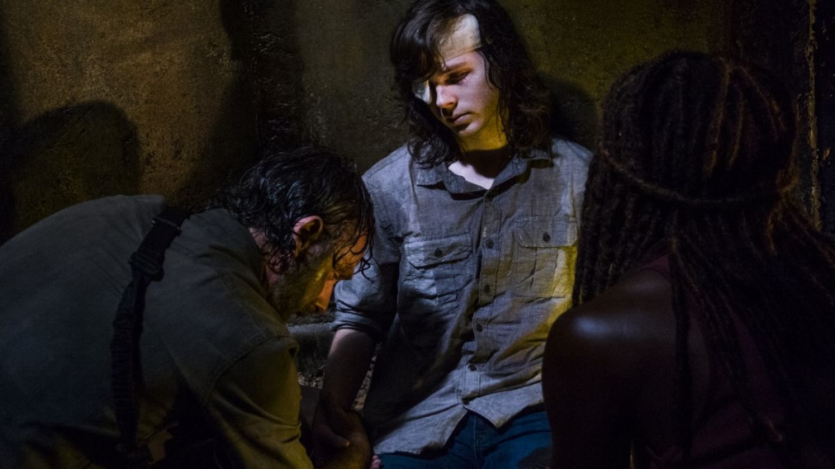 Wie geht es nach dem Tod von Carl Grimes bei "The Walking Dead" weiter? (Foto)