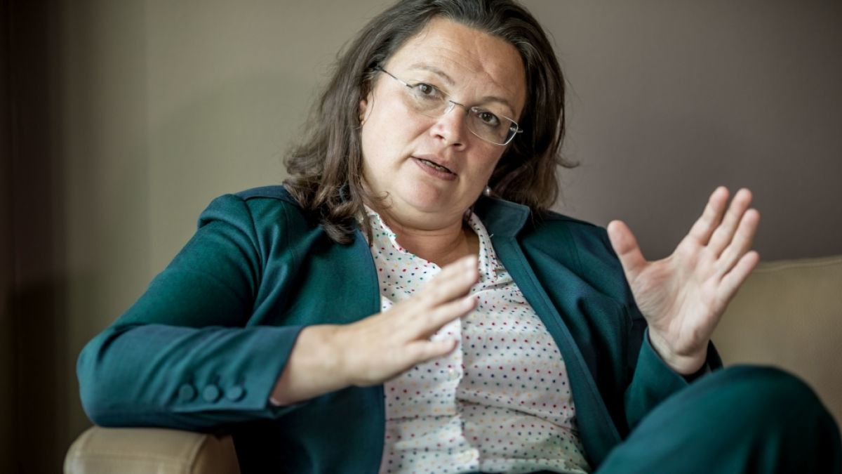 Andrea Nahles ist die neue Powerfrau an der SPD-Spitze. (Foto)