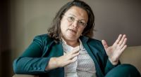 Andrea Nahles ist die neue Powerfrau an der SPD-Spitze.