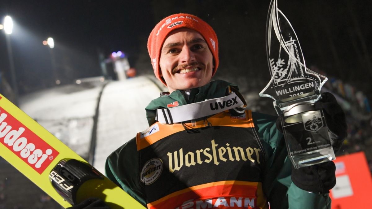 Skispringer Richard Freitag holte beim Weltcup 2018 in Willingen den zweiten Platz. (Foto)