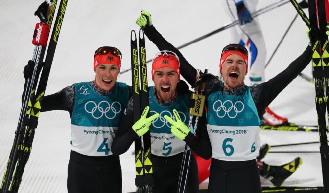 Nordische Kombination-Ergebnisse bei Olympia 2018