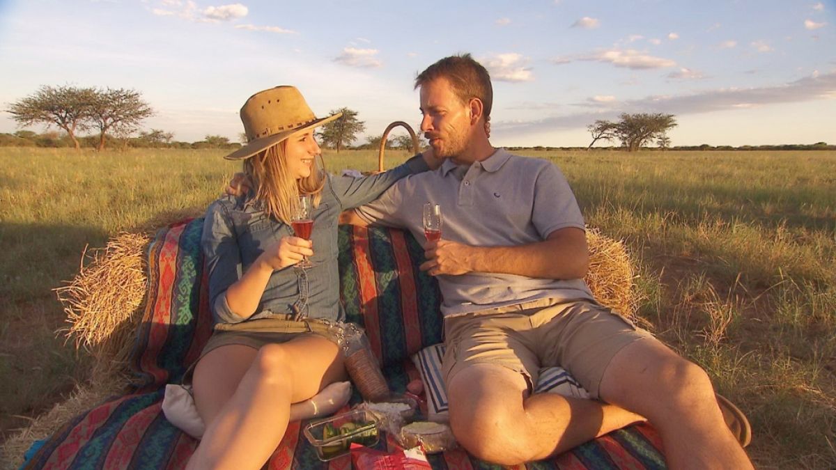 Bauer Gerald und Anna wollen in Namibia glücklich werden. (Foto)