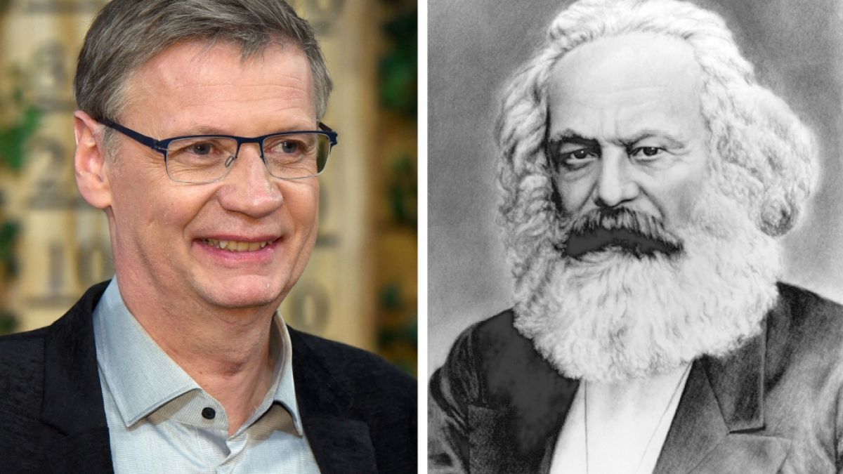 Historisch gesehen besteht eine interessante Verindung zwischen TV-Moderator Günther Jauch und Karl Marx. (Foto)