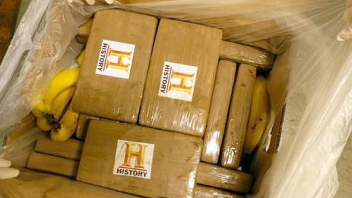 In Valluhn, Mecklenburg-Vorpommern wurden hunderte Kilo Kokain in Obstkisten entdeckt. (Foto)