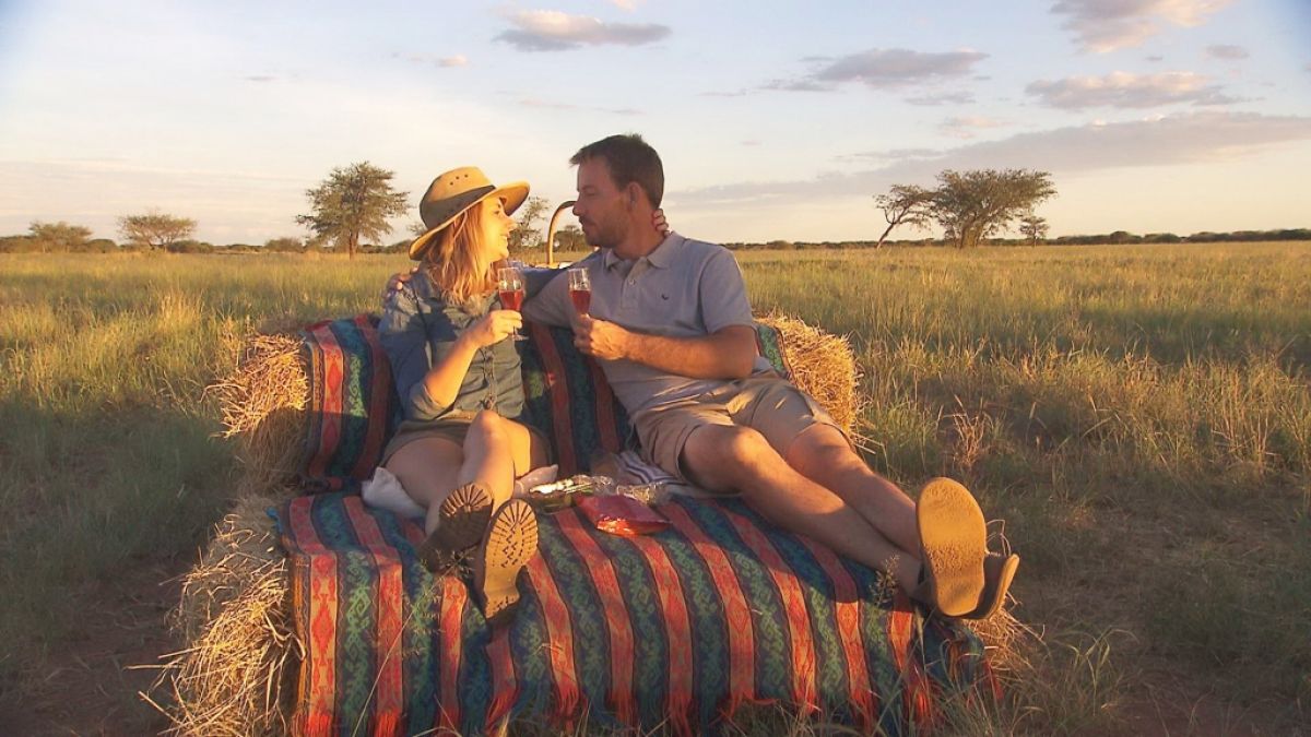 Bauer Gerald und Anna planen eine gemeinsame Zukunft in Namibia. (Foto)