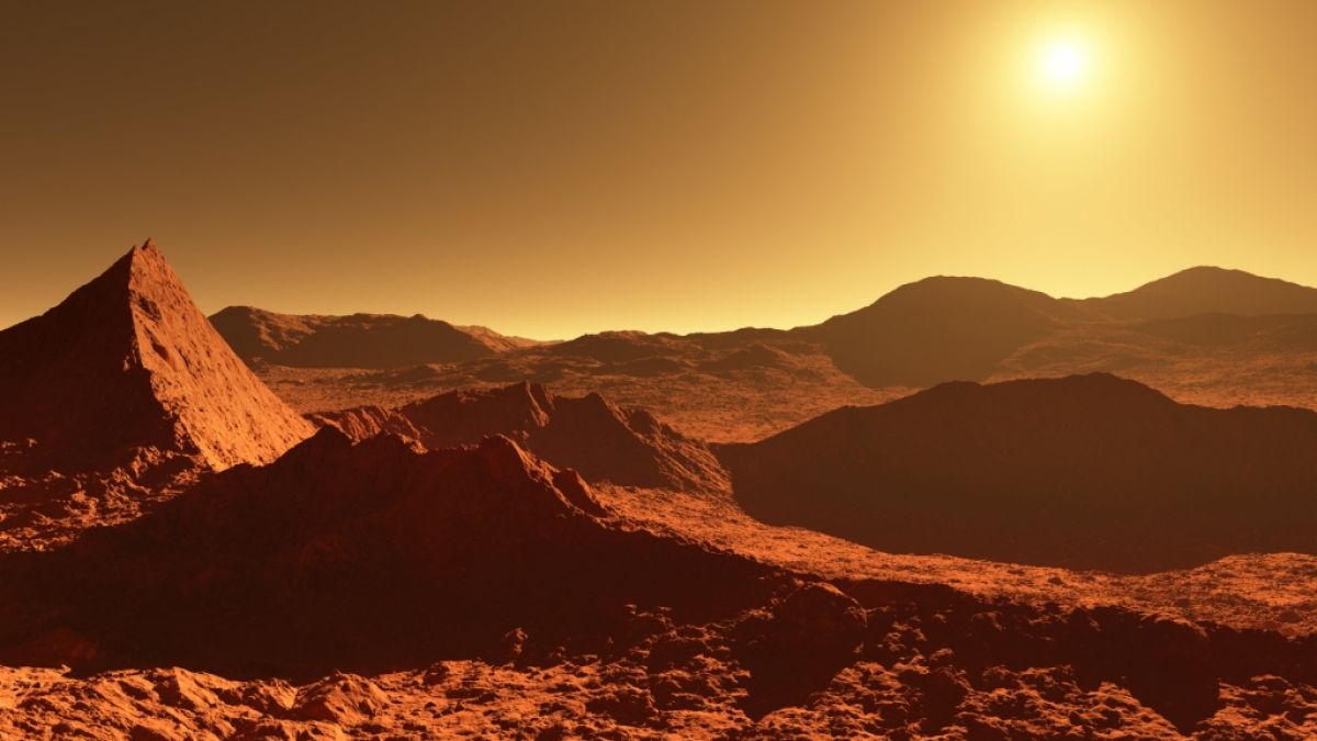 Gibt es etwa doch Leben auf dem Roten Planeten? (Symbolbild) (Foto)