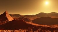 Gibt es etwa doch Leben auf dem Roten Planeten? (Symbolbild)