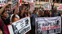 Immer wieder gibt es in Indien Proteste gegen Vergewaltigungen.