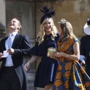 Auch Prinz Harrys Ex-Freundin, Chelsy Davi, ist bei der Hochzeit dabei. Auch Prinz Harrys Ex-Freundin, Chelsy Davi, ist bei der Hochzeit dabei.