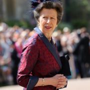 Prinzessin Anne (Princess Royal) kommt zur St.-Georgs-Kapelle. Prinzessin Anne (Princess Royal) kommt zur St.-Georgs-Kapelle.
