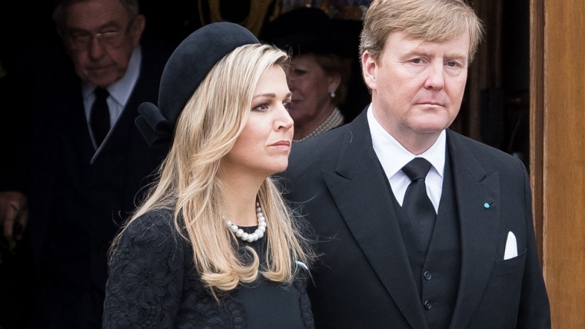 König Willem-Alexander und Königin Máxima trauern. (Foto)