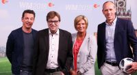 Gemeinsam mit Oliver Schmidt, Bela Rethy und Martin Schneider übernahm Claudia Neumann die ZDF-Berichterstattung von der Fußball-WM 2018.