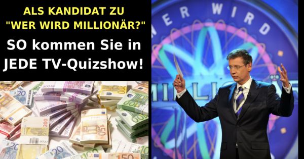Bei Wer Wird Millionär Bewerben Bei Wer Wird Millionär Bewerben