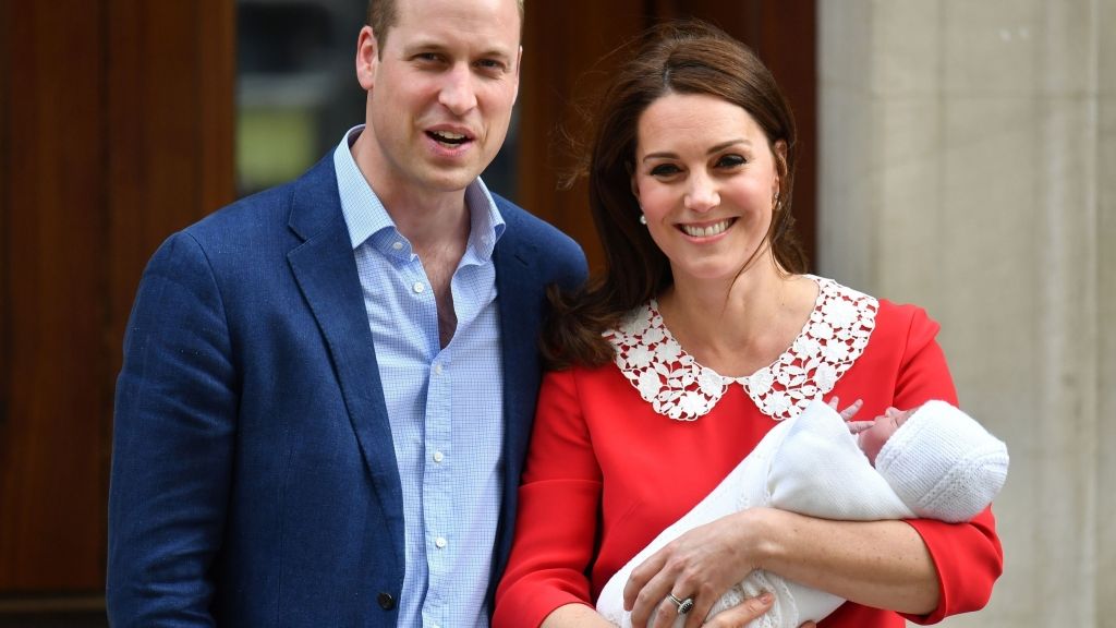 Kate Middleton und Prinz William präsentierten ihren neugeborenen Sohn Louis am 23. April 2018 der Weltöffentlichkeit. (Foto)