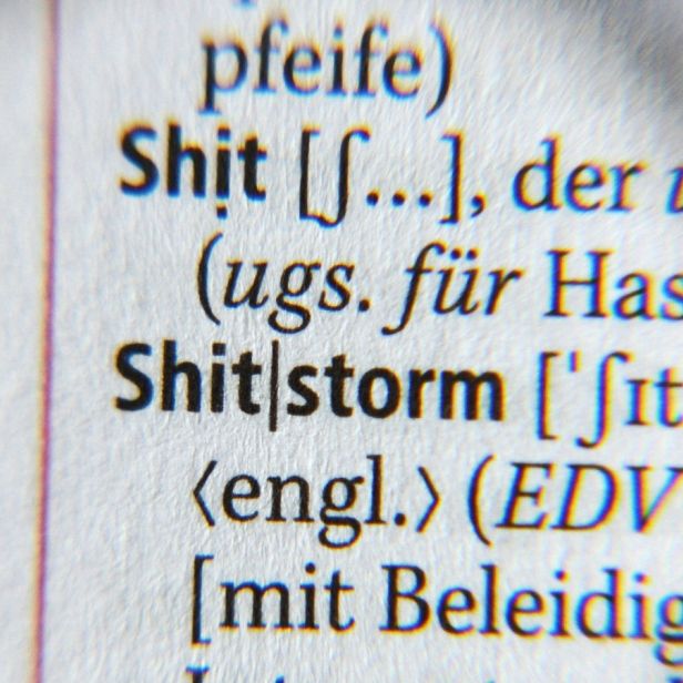 Warum Shitstorms einfach scheiße sind! Warum Shitstorms einfach scheiße sind! (Foto)